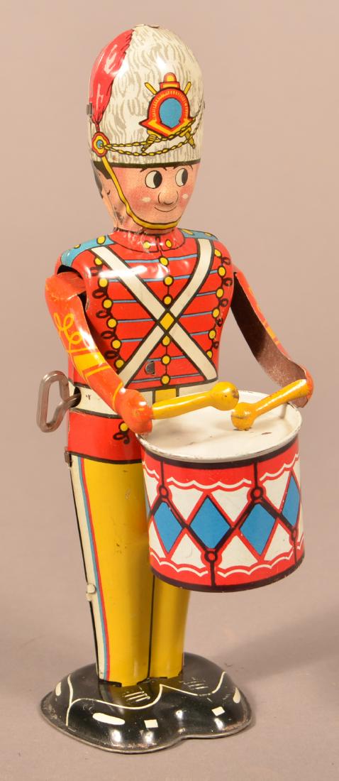 Marx George the Drummer Boy Tin Wind-up Toy. (1 of 2)