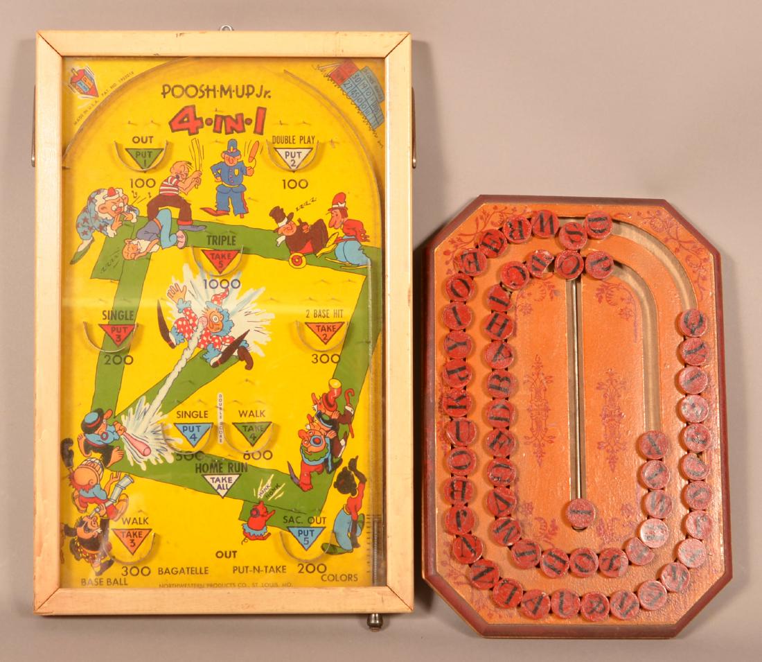 Two Antique/Vintage Board Games. (1 of 1)