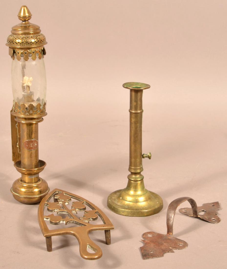 Lot of Brass and Metalwares. (1 of 2)