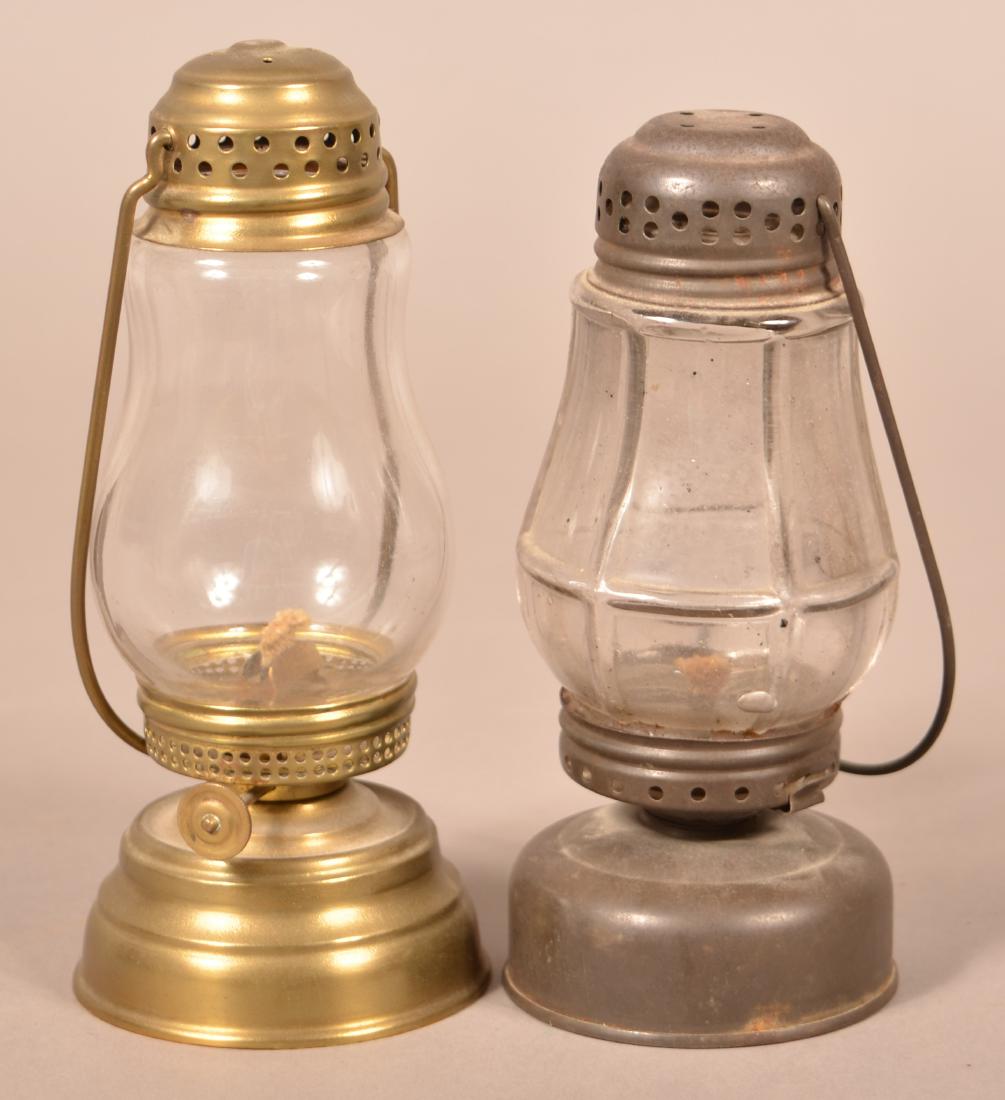 Two Antique Skater's Lanterns. (1 of 2)