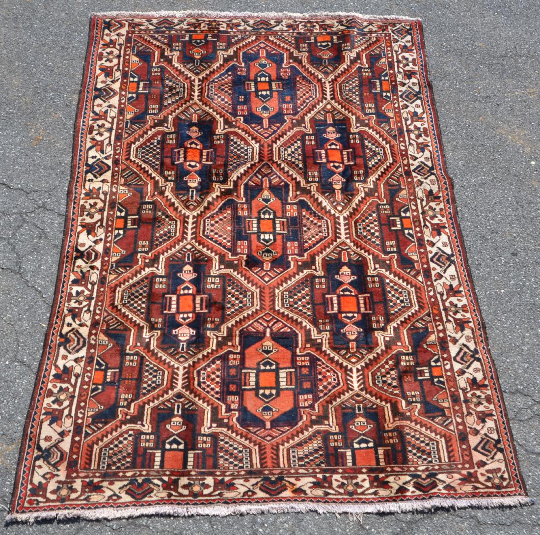 Antique/Vintage Sarouk Pattern Room Size Oriental Rug. (1 of 8)