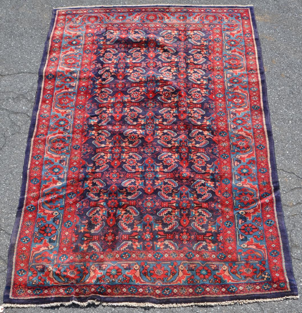 Antique/Vintage Floral Pattern Room Size Oriental Rug. (1 of 6)