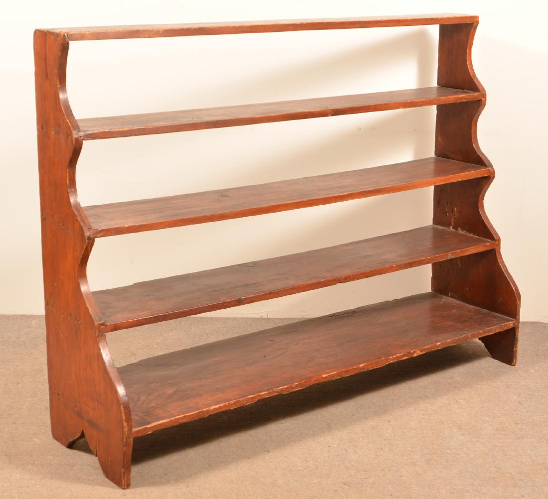 Antique Softwood Bucket Bench.