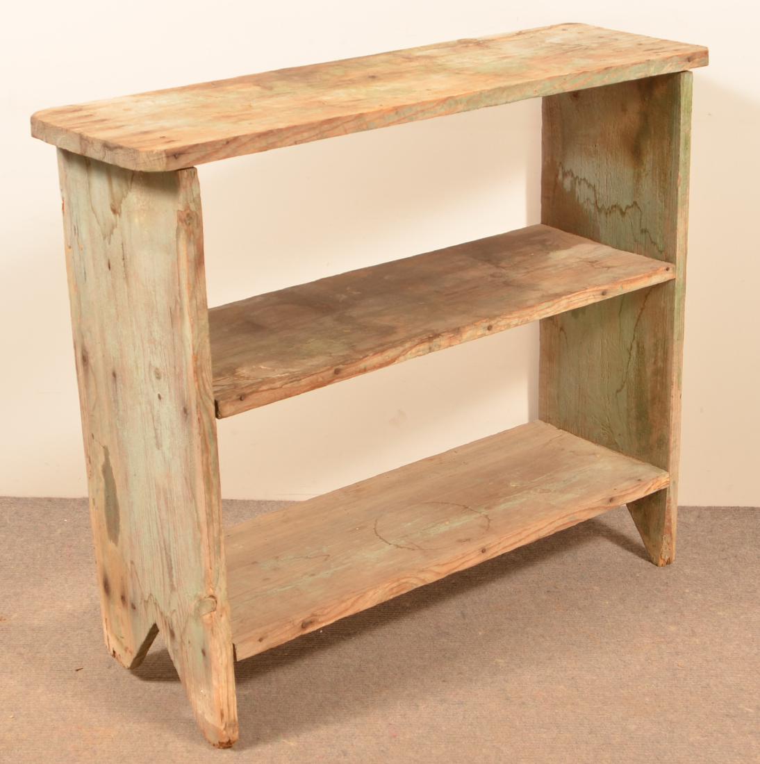 Antique Softwood Bucket Bench. (1 of 2)