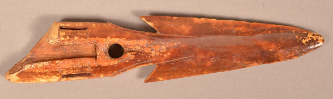 Ancient Inuit Bone Harpoon Point: Ancient Inuit Bone Harpoon Point