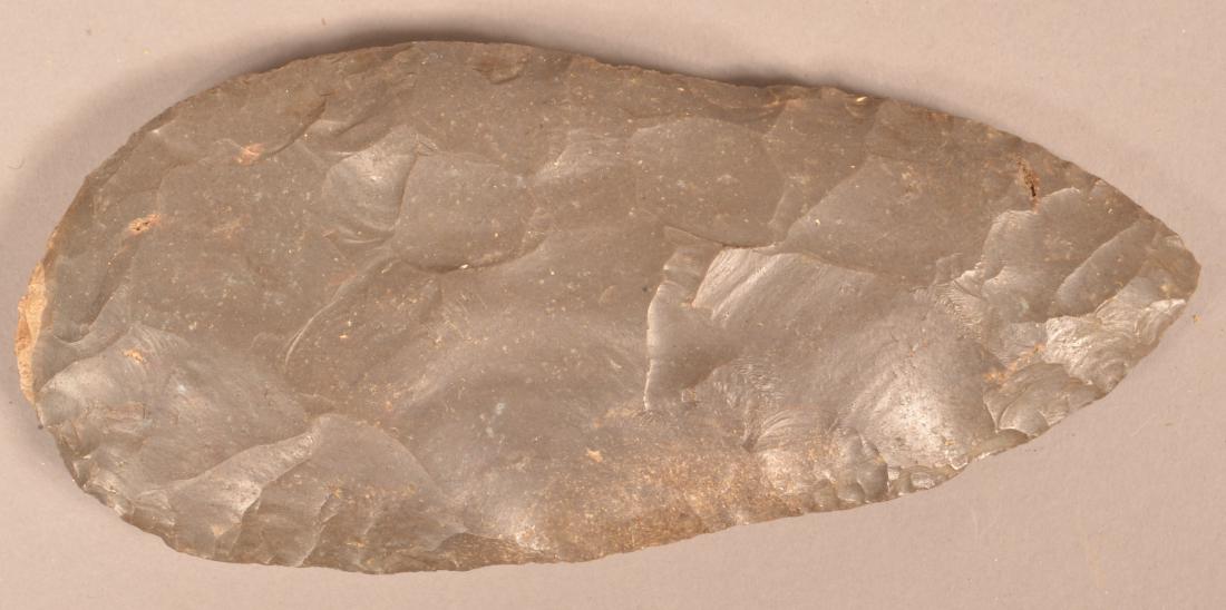 Ancient Mid West Chert Cache Blade 7 1/2" x 3 1/4" (1 of 2)