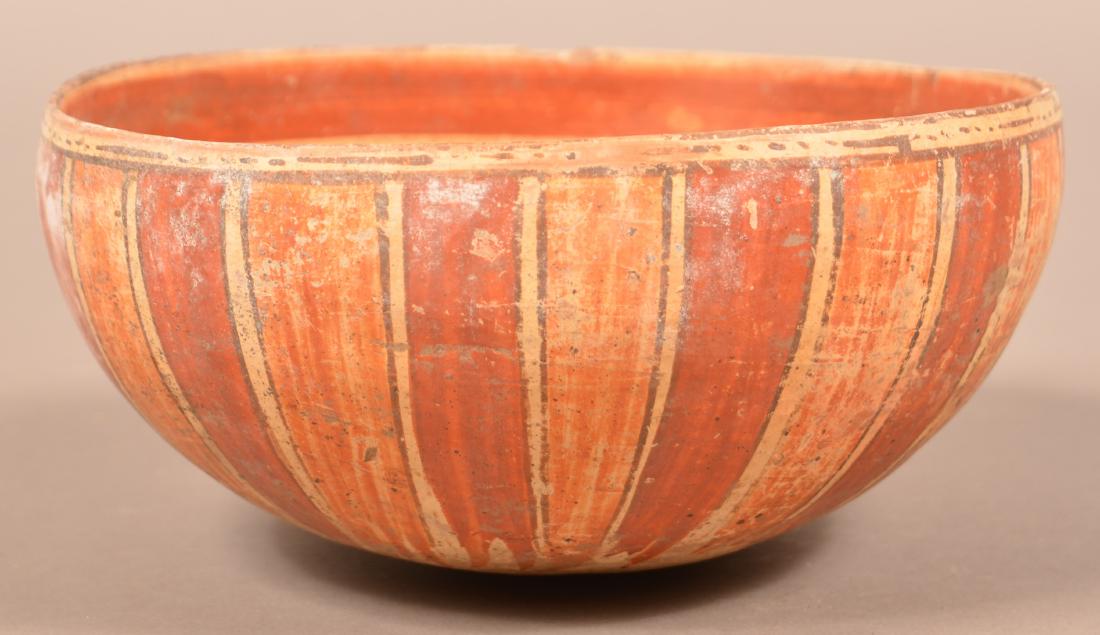 Precolumbian, Meso American Pottery Bowl w/ Polychrome (1 of 4)