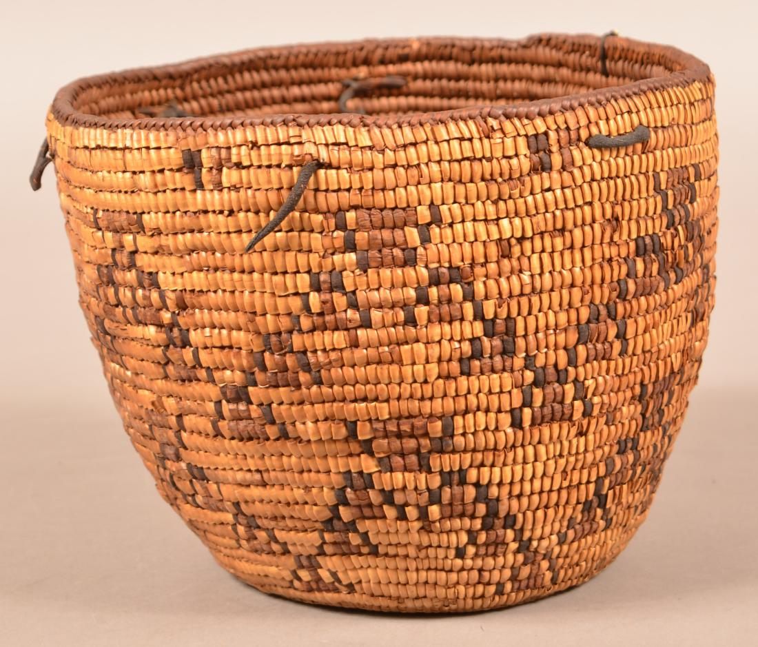 Antique Columbia River Region Coiled and Imbricated (1 of 3)