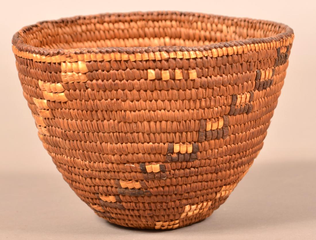 Antique Columbia River Region Coiled and Imbricated (1 of 3)