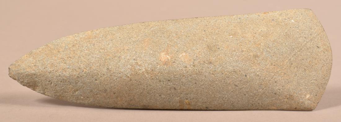 Outstanding Meso American Ridged Celt 10" Long, 3 Wide (1 of 2)