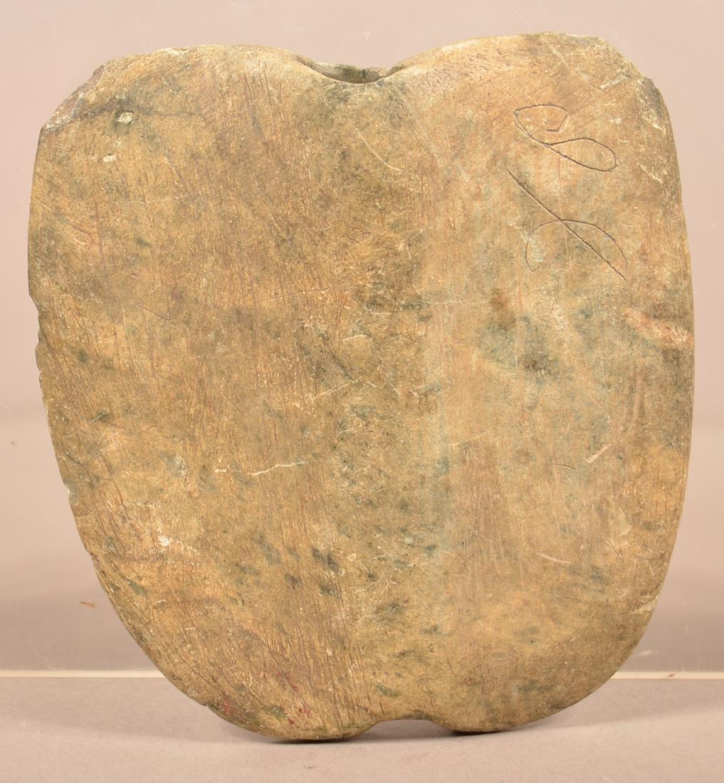 Prehistoric South Central PA "Shield Form" Bannerstone (1 of 3)