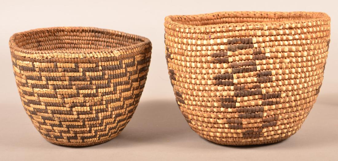 2 Antiques Columbian River Region Coiled and Imbricated (1 of 2)