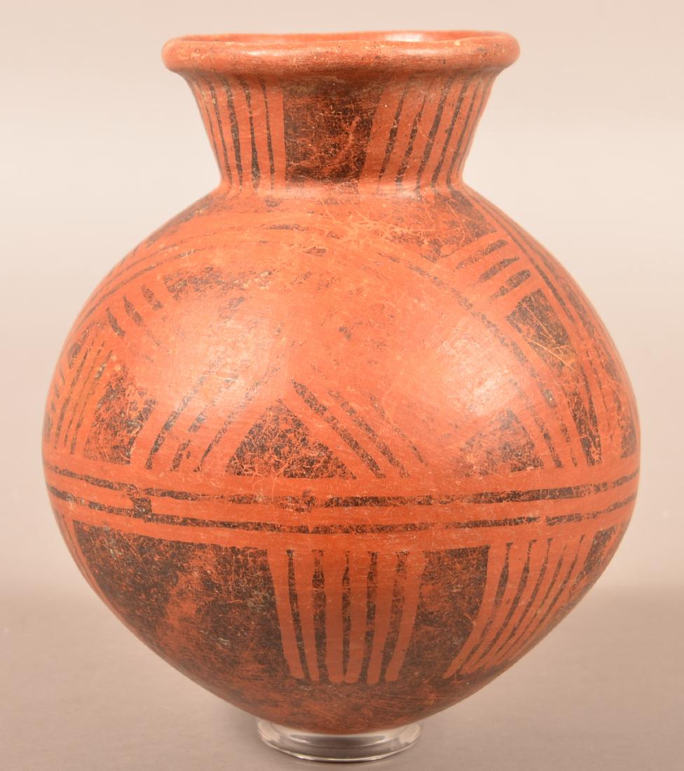 Precolumbian, Meso American Pottery Vessel 9" x 8" w/ (1 of 4)