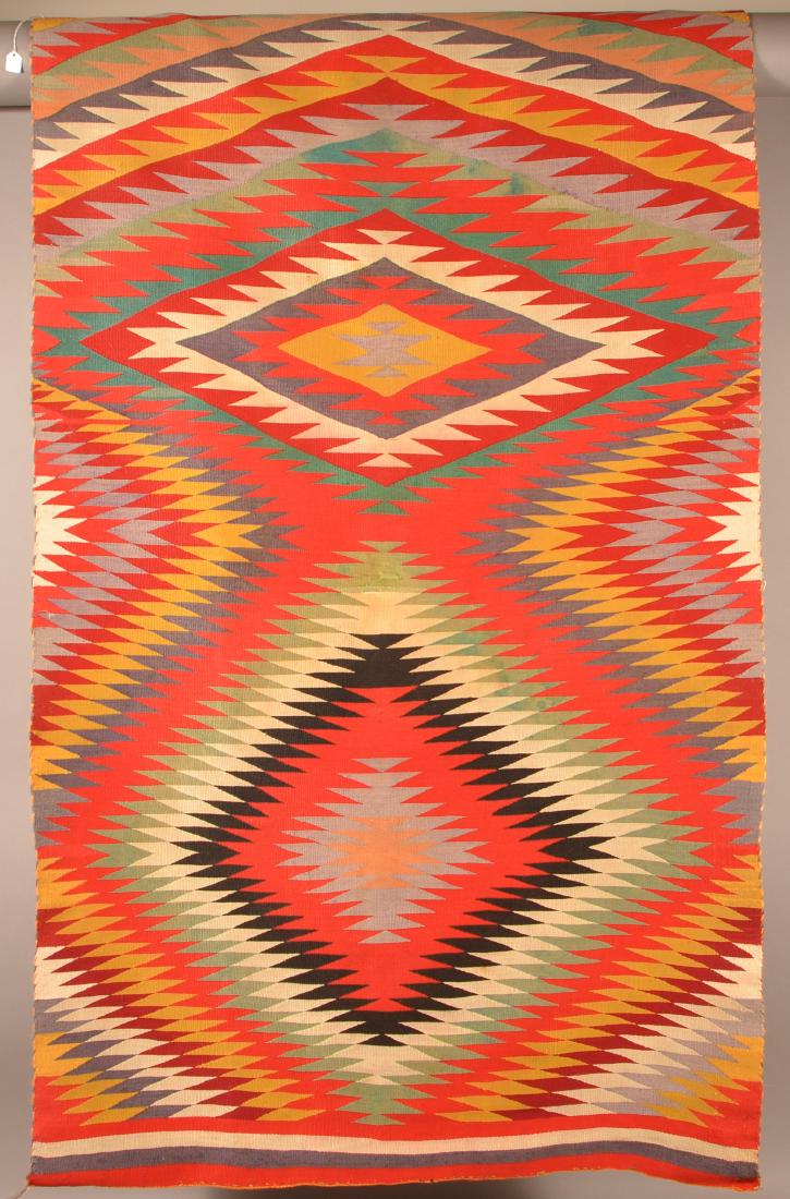 An Americana Navaho "Germantown" Textile 64" x 38" (1 of 3)