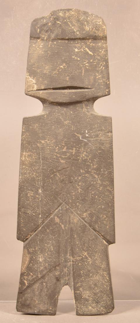 Mezcala Stone Figurine 7.5" x 2.5" (1 of 2)