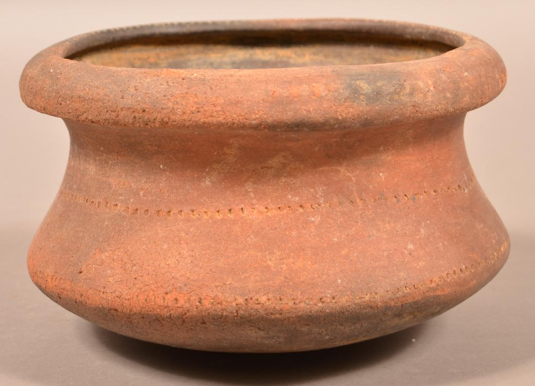 Precolumbian, Meso American Pottery Vessel 5 1/2" x 9" (1 of 4)