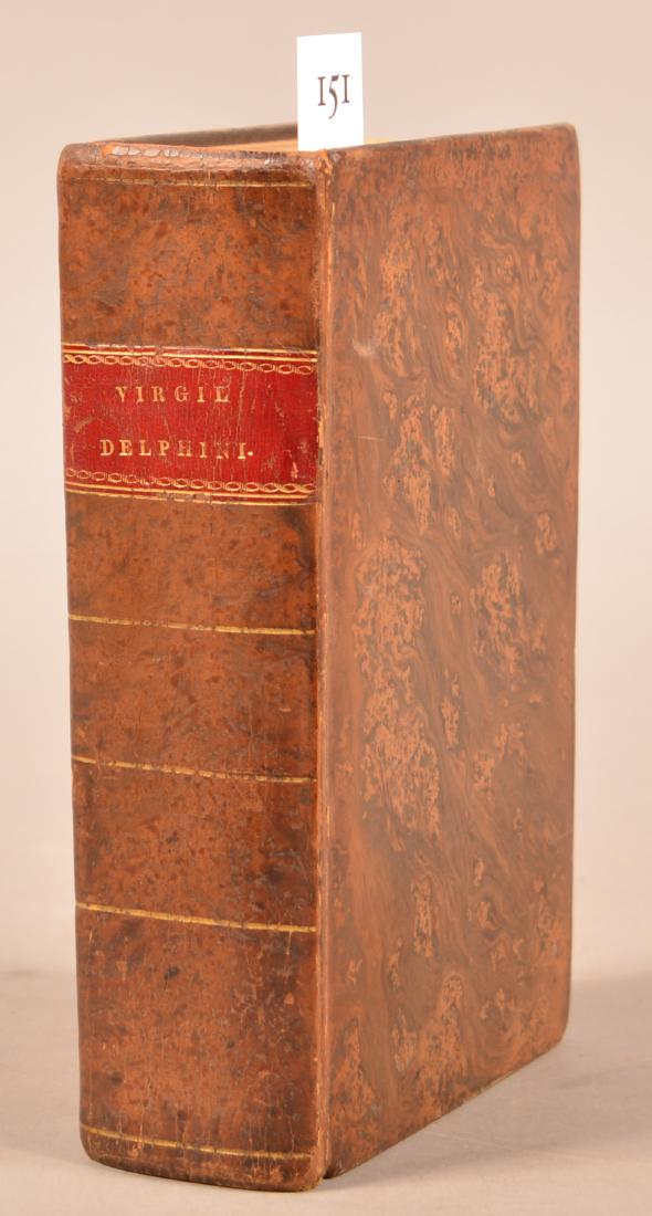 Virgil Works. (Phila? 1790s?) Thick 8vo. Lacks title (1 of 5)