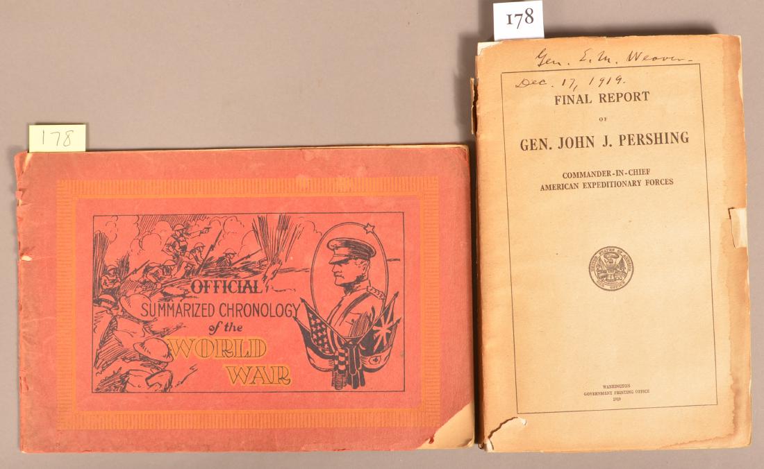 General John J. Pershing. Final Report. Washington (1 of 1)