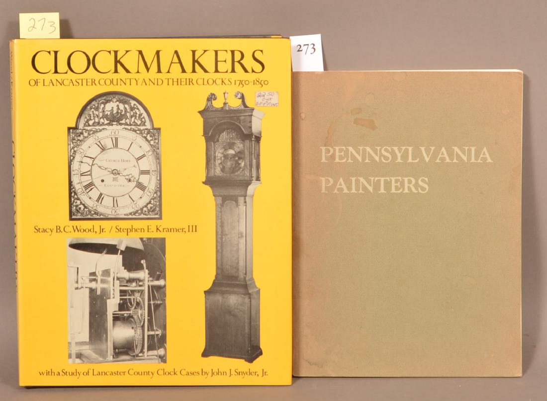 Pennsylvania Painters. Penn State 1955. // Wood &: Pennsylvania Painters. Penn State 1955. // Wood & Kramer. Clockmakers of Lancaster County, PA.