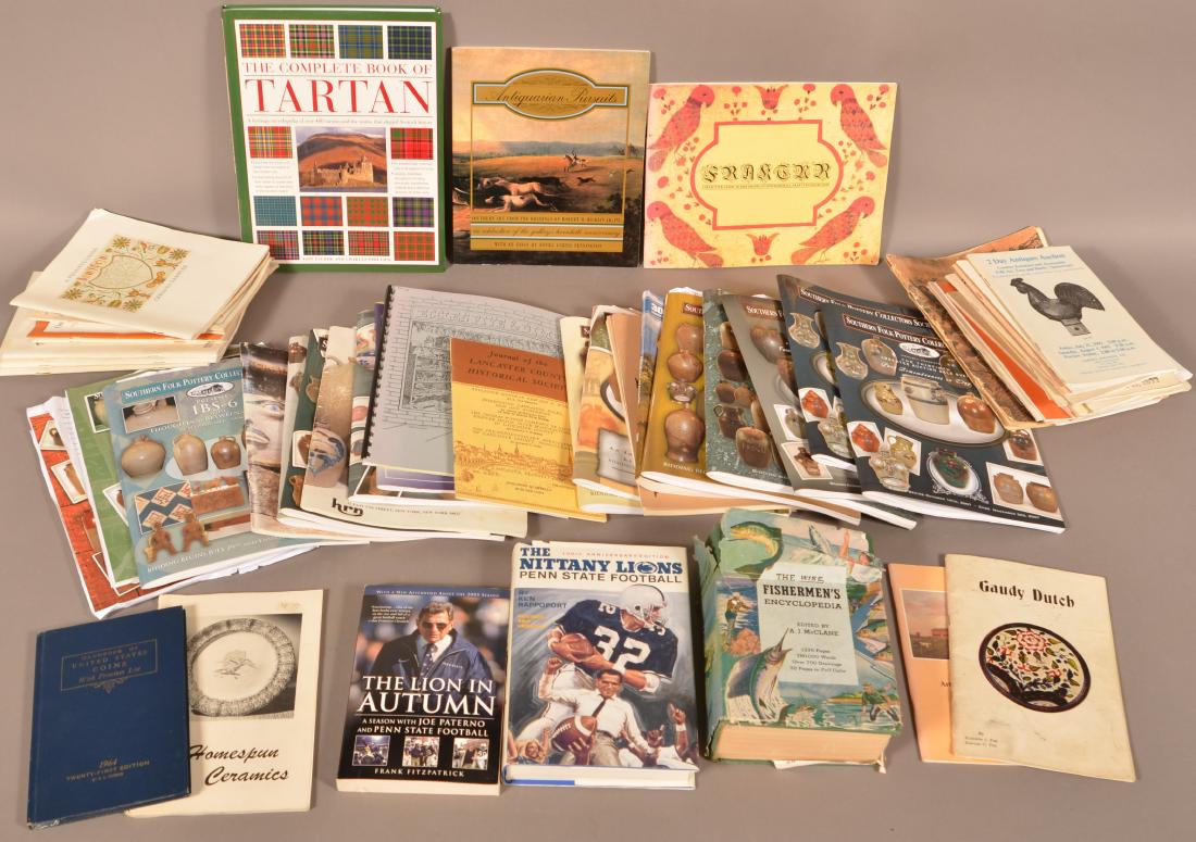 A box lot including books on decorative arts, auction (1 of 1)