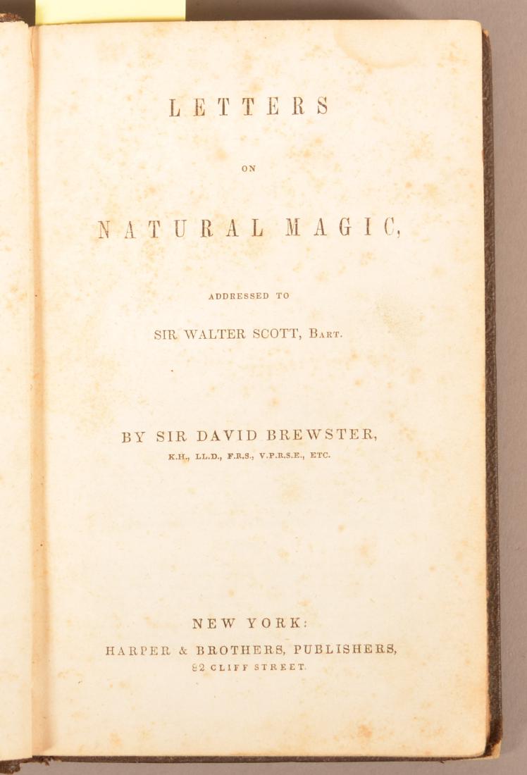 Sir David Brewster. Letters on Natural Magic. NY: (1 of 3)