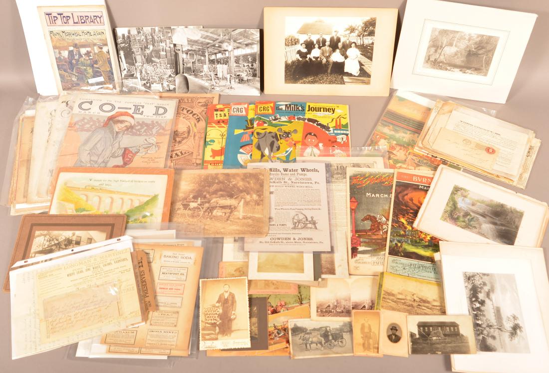 A file book full of sheet music, booklets, records, (1 of 2)