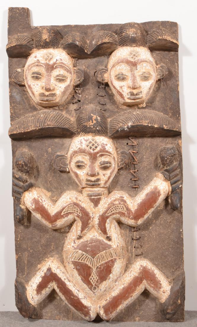 Antique/Vintage African Carved and Painted Wood Tribal (1 of 4)