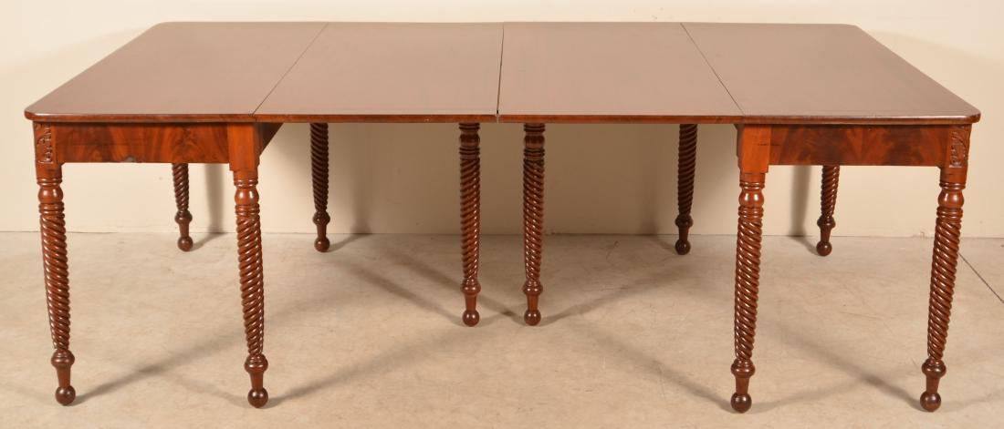American Federal Mahogany Gate-leg Banquet Table. 29"h. (1 of 6)