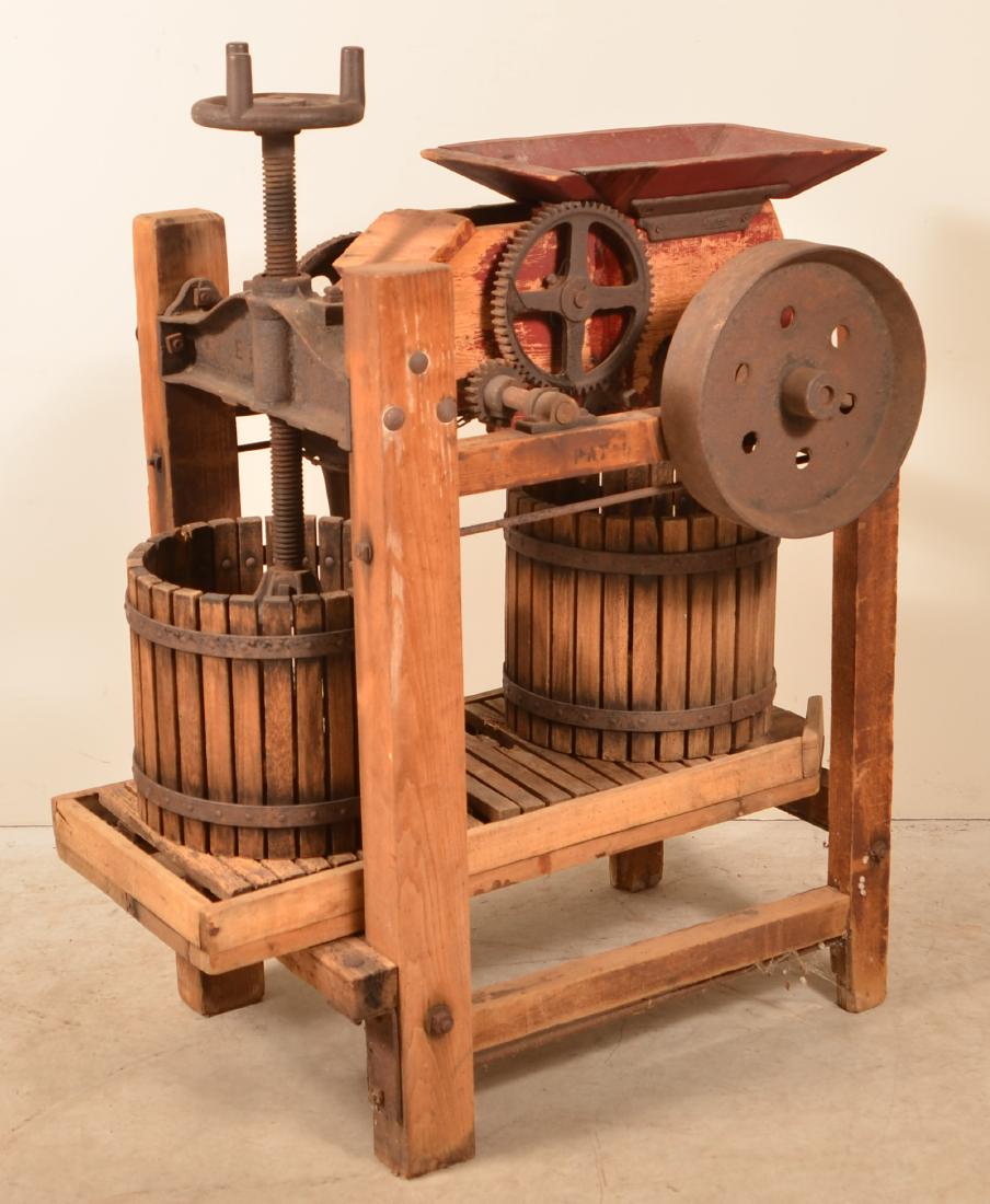 Pennsylvania Antique Cider Press. 43"h. Condition Good