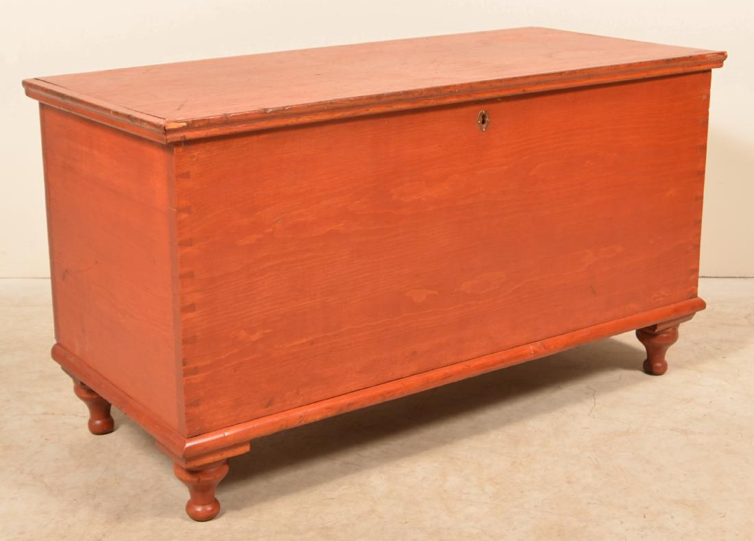 Pennsylvania Sheraton Red Painted Softwood  Blanket (1 of 3)