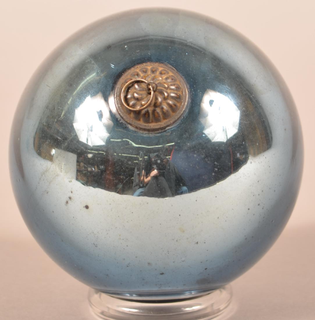 Antique German Amethyst Glass Ball Form Kugel. Baroque (1 of 2)