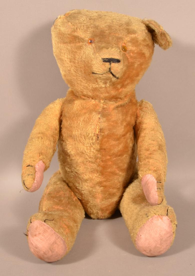 Early German Jointed Mohair Teddy Bear. (Unsigned). (1 of 4)