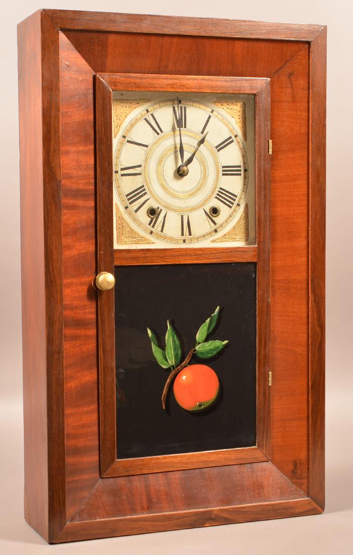 Smith & Bros. Mahogany Case Shelf Clock. Circa. 1841.