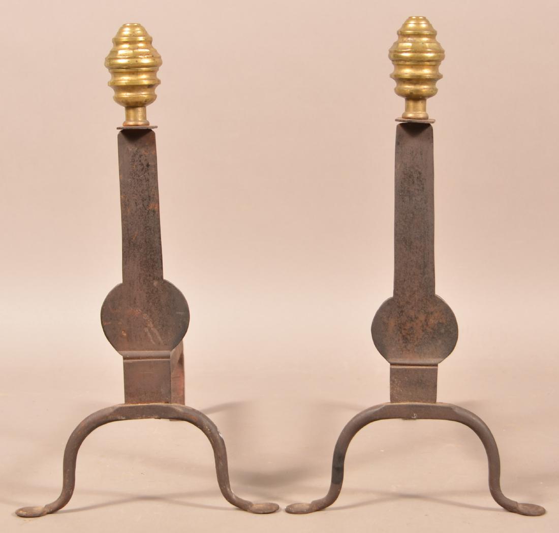 Pair of 18th/19th Century Wrought Iron Knife-blade (1 of 4)