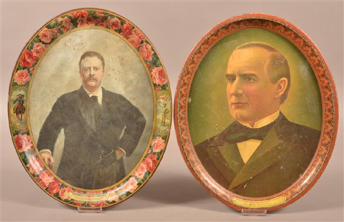 William J. McKinley and Theodore Roosevelt Large Oval (1 of 2)