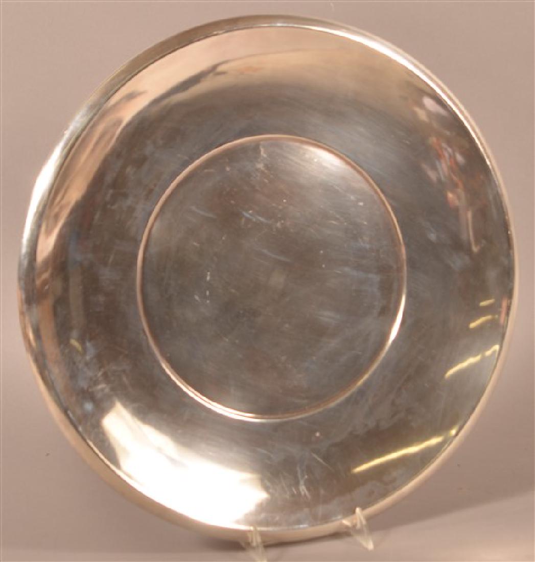 Wallace Sterling Serving Circular Tray. 17-1/4" diam. (1 of 2)