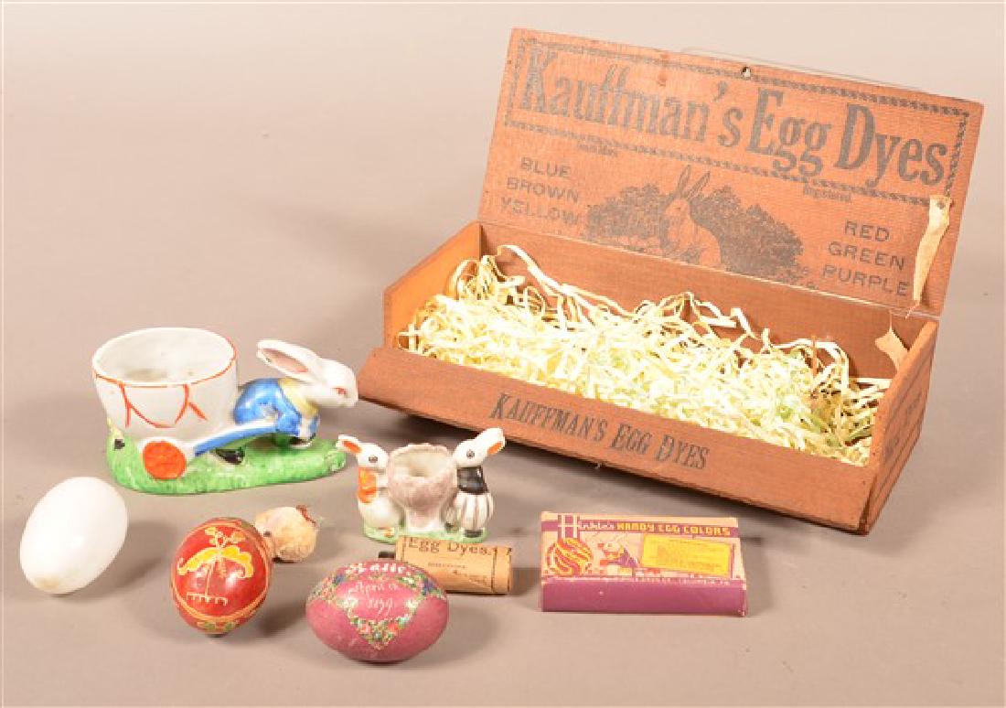 Lot of Antique/Vintage Easter Related Items. Including (1 of 1)