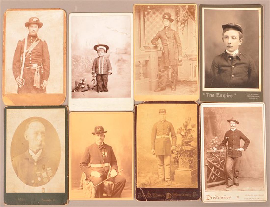 Eight Carte de Visite Images of Civil War and Late 19th (1 of 2)