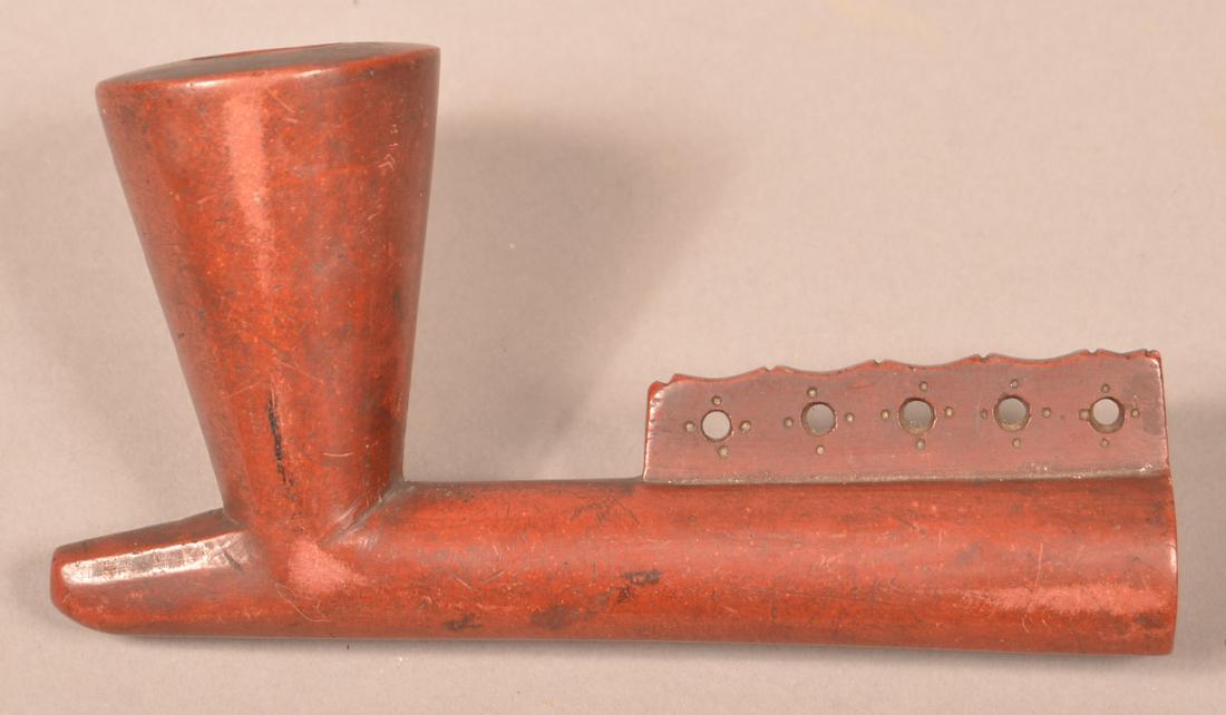 Catlinite Smoking Pipe Bowl (1 of 3)