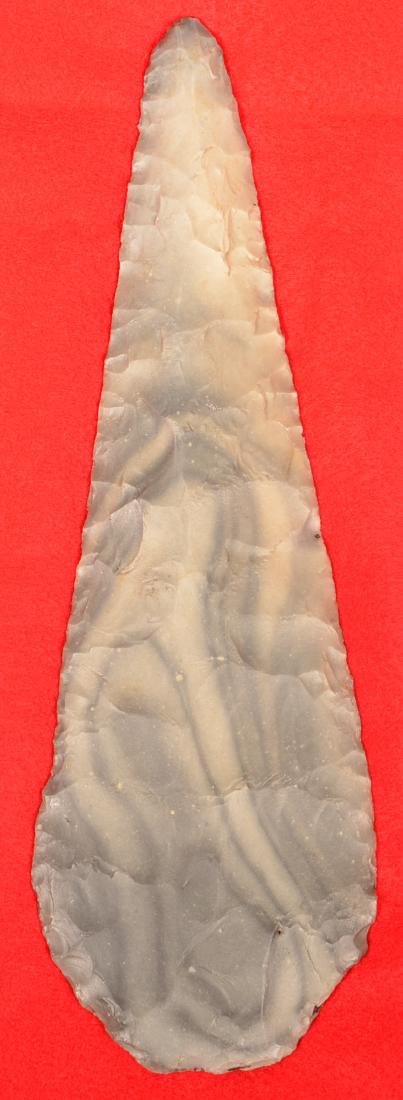 Impressive Precolumbian Mexican Flint Blade (1 of 2)