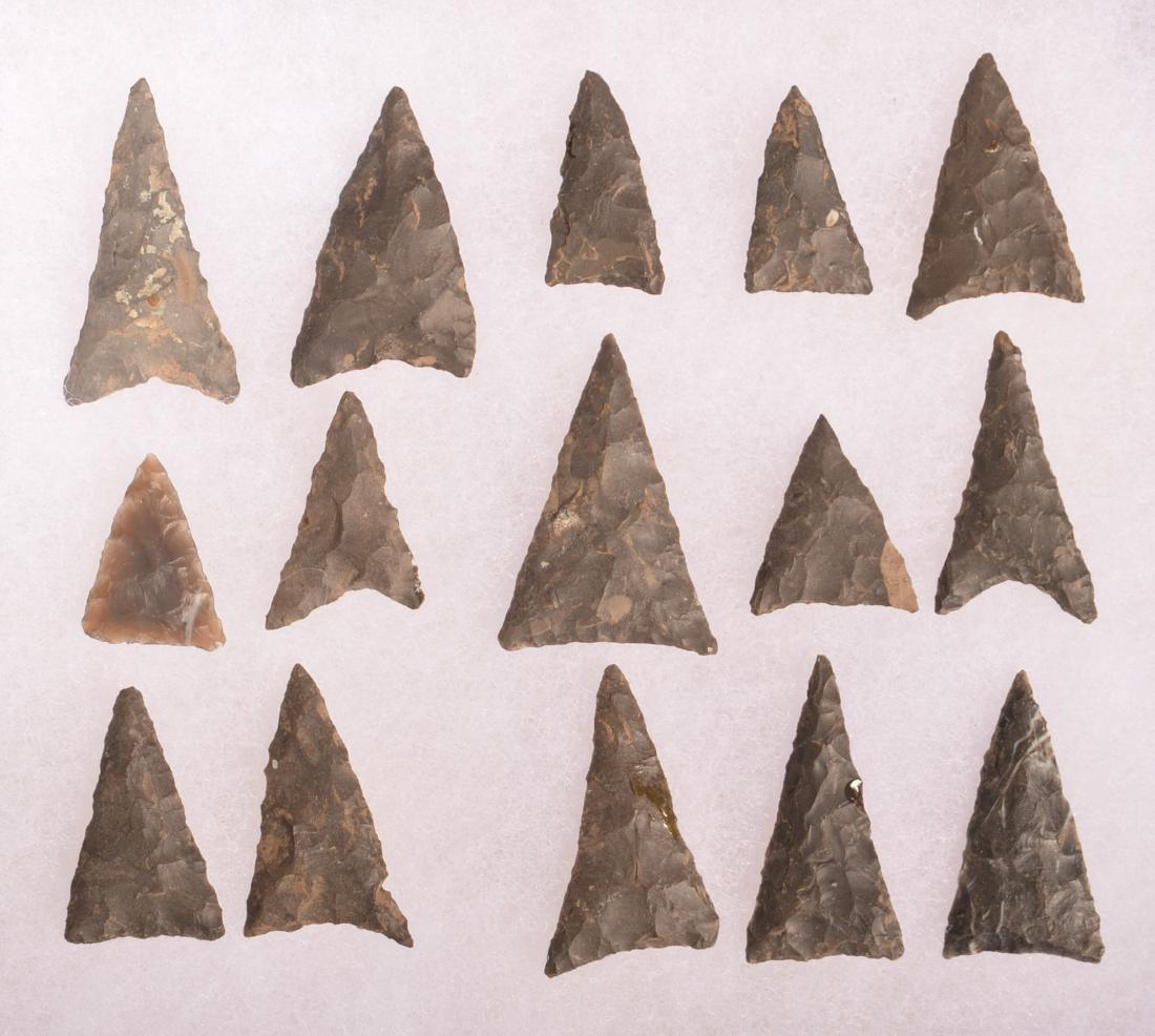 15 Select, Ancient Triangular "War Points" (1 of 1)