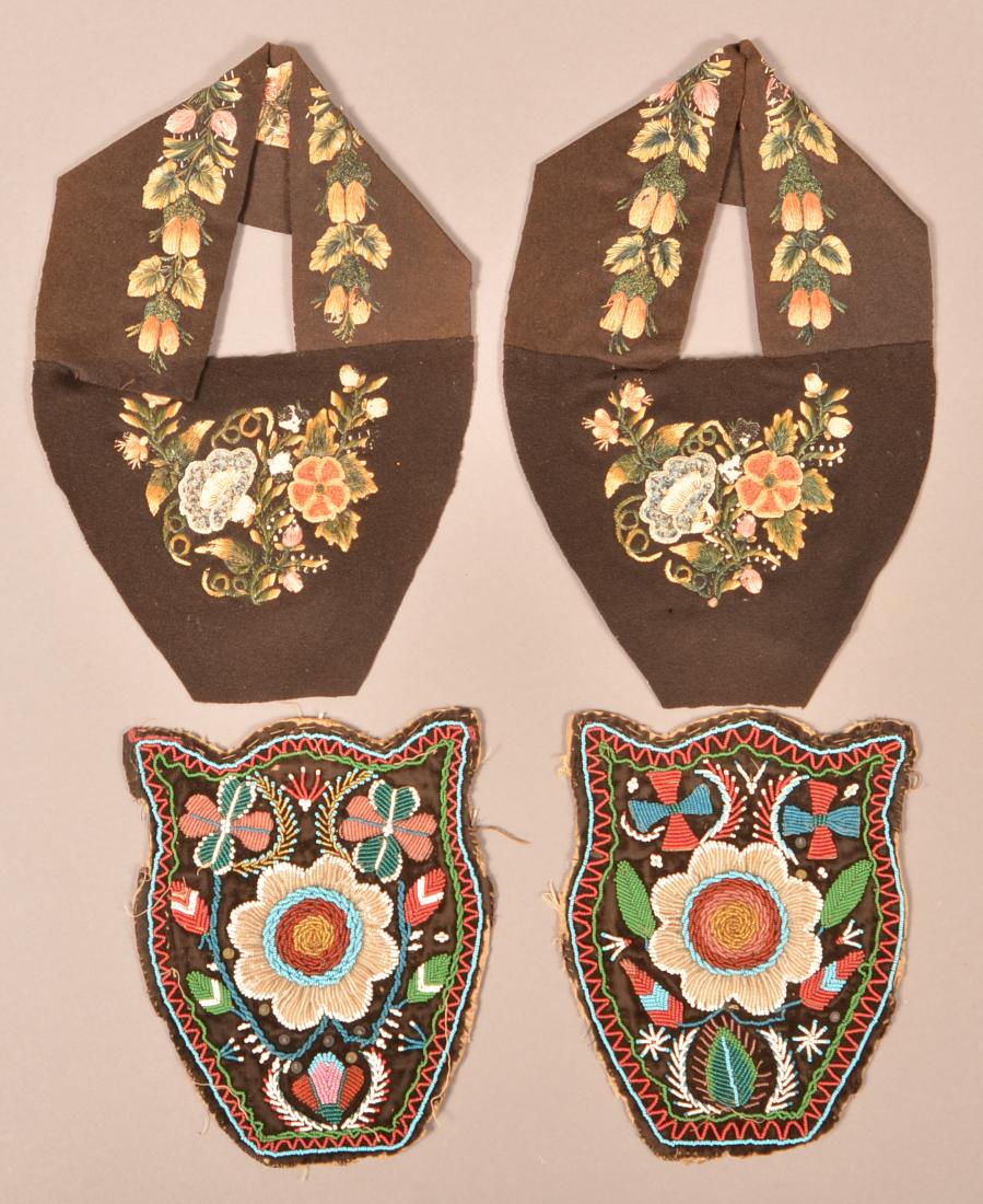 4 Antique Bag Panels (1 of 2)