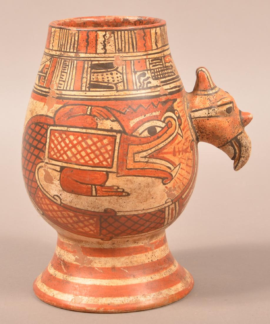 Contemporary Clay Jar in Nicoya Culture Style (1 of 3)