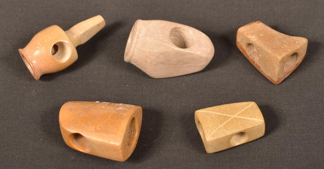 5 Various, Newly Made, Ohio Pipestone Smoking Pipe (1 of 1)