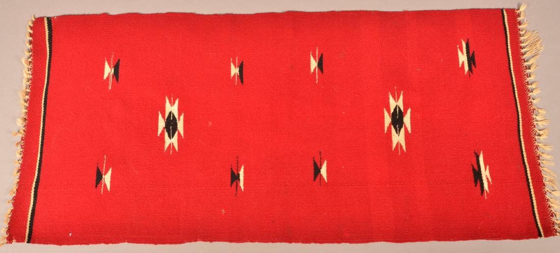 Antique Chimayo Textile, Table Runner 40" x 19" (1 of 2)