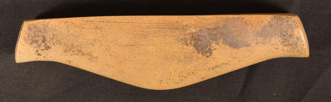 "Bar" Amulet of Ohio Pipestone, 5 7/8" Long, This Item (1 of 2)