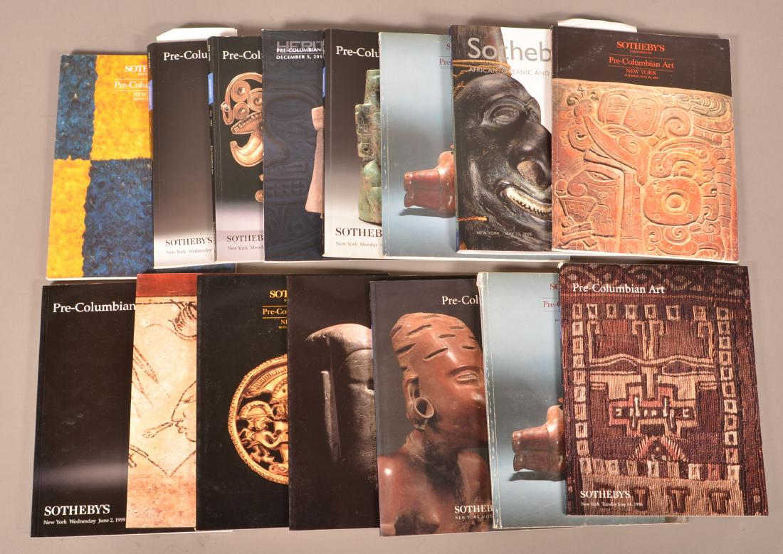 15 Sotheby's Catalogs of Precolumbian Art Describe and (1 of 1)