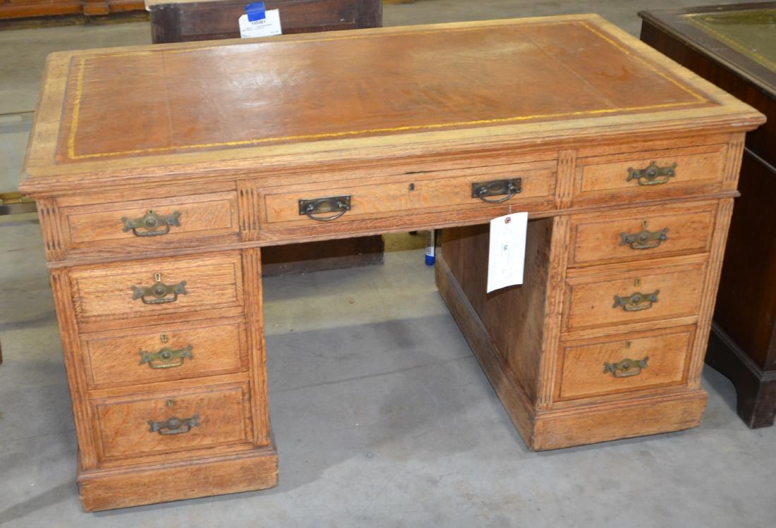 Oak English Writing Desk (1 of 2)