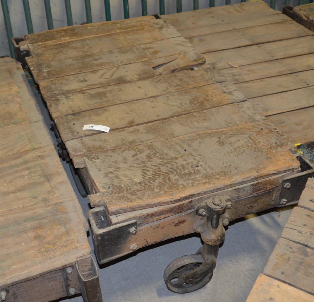 Industrial Wooden Cart (1 of 1)