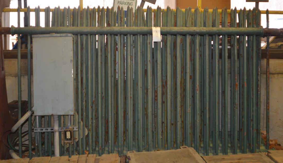 9 Iron Security Fence Pieces (1 of 1)